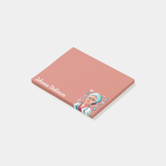 design sympa pour les infirmières post-it® notes (Schuin)