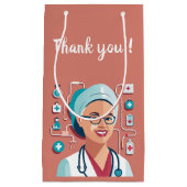 design sympa pour remercier les infirmières klein cadeauzakje (Voorkant)