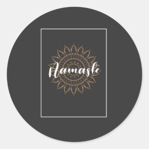 design T-Shirt Ronde Sticker