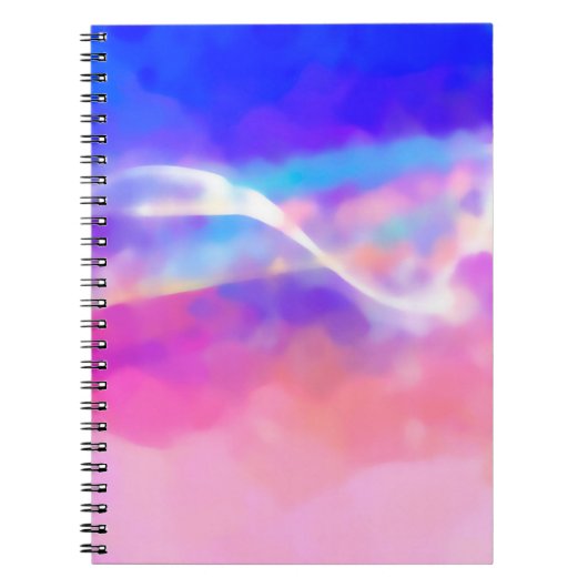 design textuur digitale kunstachtergrond abstracte notitieboek (Voorkant)