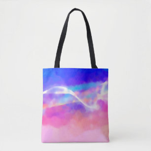 design textuur digitale kunstachtergrond abstracte tote bag