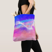 design textuur digitale kunstachtergrond abstracte tote bag (Dichtbij)