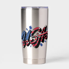 design usa geïsoleerde drinkbeker