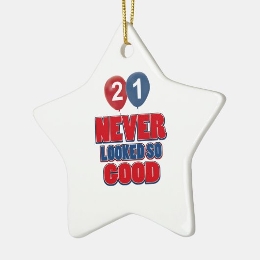 design van 21 jaar oud keramisch ornament (Links)