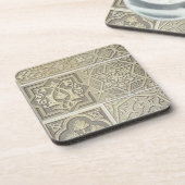 Design van Arabische tegels (kleurenlitho) Drankjes Onderzetter (Linkerzijde)