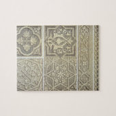 Design van Arabische tegels (kleurenlitho) Legpuzzel (Horizontaal)