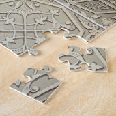 Design van Arabische tegels (kleurenlitho) Legpuzzel (Zijkant)