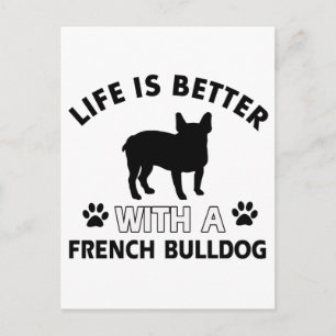 Design van Bulldog Briefkaart