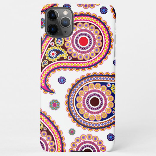 Design van Classy Paisley iPhone Hoesje (Achterkant)