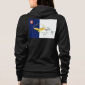 Design van de Azoren Hoodie (Achterkant)