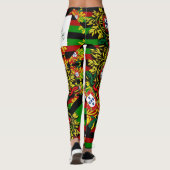 Design van de Azoren Leggings (Achterkant)