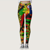 Design van de Azoren Leggings (Voorkant)