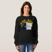 Design van de Azoren Trui (Voorkant volledig)