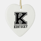 Design van de Kentucky-staat Keramisch Ornament (Rechts)