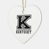 Design van de Kentucky-staat Keramisch Ornament (Links)