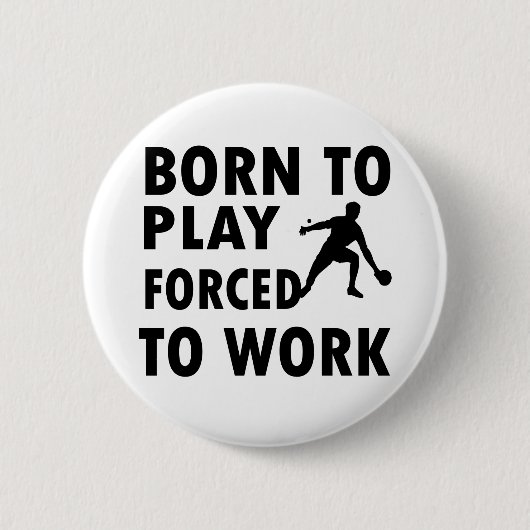 Design van de pingpong ronde button 5,7 cm (Voorkant)