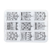 Design van de soort "Macfarlane" voor het trekken Magneet (Horizontaal)