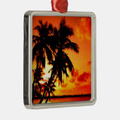 Design van het Hawaiian Sky Metalen Ornament (Rechts)
