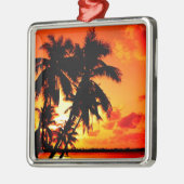 Design van het Hawaiian Sky Metalen Ornament (Links)