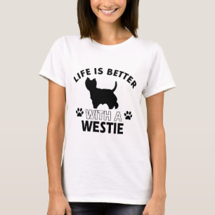 Design van hondenras t-shirt