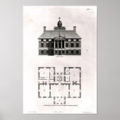 Design van Inigo Jones, 1727 Poster (Voorkant)