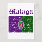 Design van Malaga City Briefkaart (Voorkant)