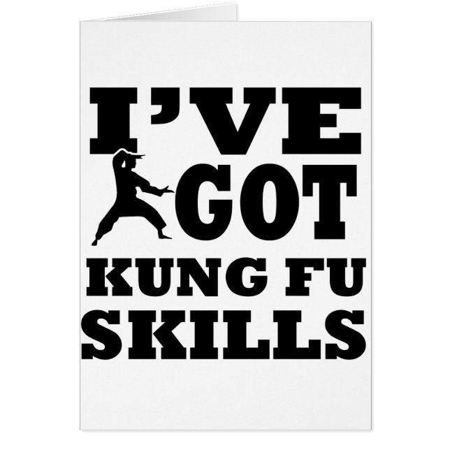 Design van Martial Arts Kungfu (Voorkant)