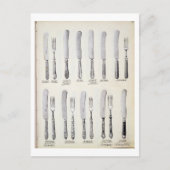 Design van messenmakerswerk uit een handelscatalog briefkaart (Voorkant)