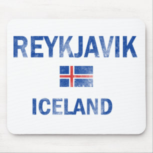 Design van Reykjavik IJsland Muismat