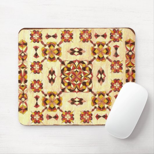 design van tapes 6 muismat (Met muis)