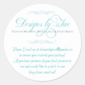 Design van Tine Sticker (Voorkant)