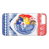 Design van Tokouso Polynesië Case-Mate iPhone Case (Achterkant (Horizontaal))