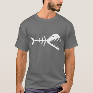 Design van visgraat t-shirt