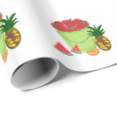 Design van vruchten cadeaupapier (Rol Hoek)