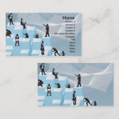 design van zakenmensen visitekaartje (Voorkant / Achterkant)