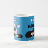 Design van zwarte schapen "Baa Baa Black Sheep" Koffiemok (Center)