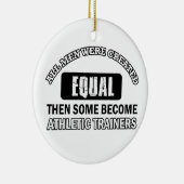 Design voor atletische opleiders keramisch ornament (Rechts)