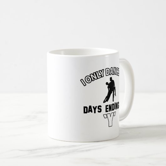 Design voor ballroomdansen koffiemok (Voorkant rechts)