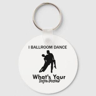 Design voor ballroomdansen sleutelhanger