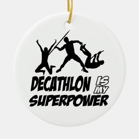Design voor decathlon keramisch ornament (Voorkant)