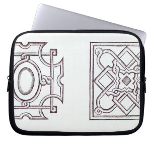 Design voor een kanteltuin uit 'The Country House' Laptop Sleeve