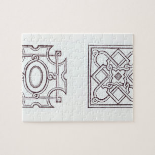 Design voor een kanteltuin uit 'The Country House' Legpuzzel