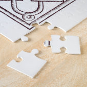 Design voor een kanteltuin uit 'The Country House' Legpuzzel (Zijkant)