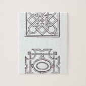 Design voor een kanteltuin uit 'The Country House' Legpuzzel (Verticaal)