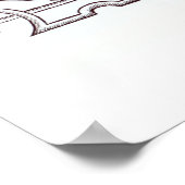 Design voor een kanteltuin, uit 'The Country House Poster (Hoek)