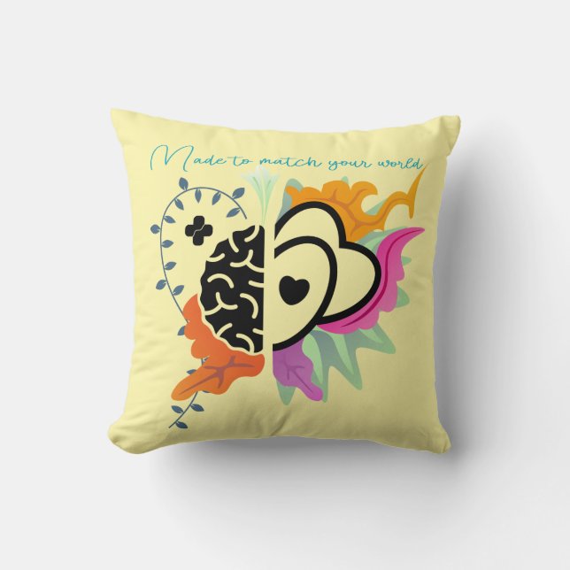 Design voor elke persoonlijkheid en passie kussen (Voorkant)