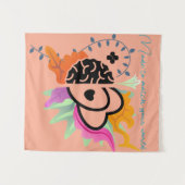 Design voor elke persoonlijkheid en passie wandkleed (Voorkant (horizontaal))