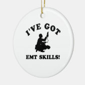 Design voor EMT SKILLS koelen Keramisch Ornament (Links)