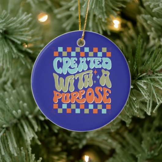  Design voor Everyday Cool Keramisch Ornament (Boom)