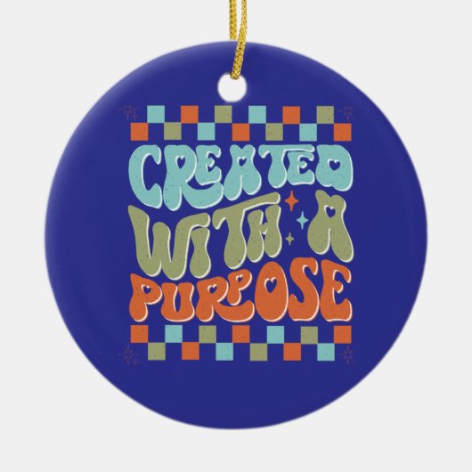  Design voor Everyday Cool Keramisch Ornament (Voorkant)